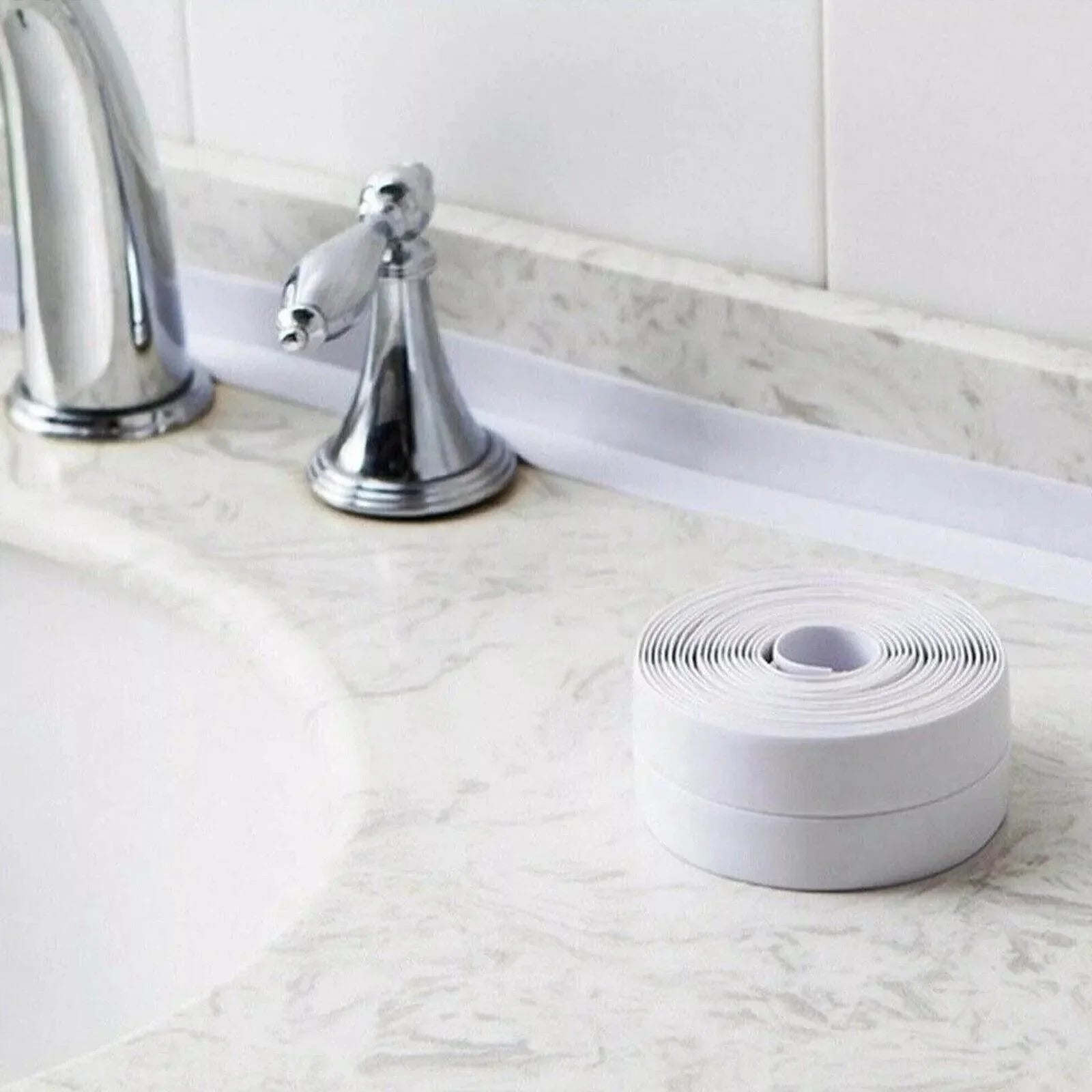 Rapide Bath & Wall Sealing Self Adhesive Tape 3.35M X 22MM - Cloud Nine Stores