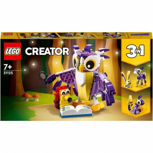 LEGO Creator 3in1 Fantasy Forest Creatures Animal Toys 31125 - Cloud Nine Stores