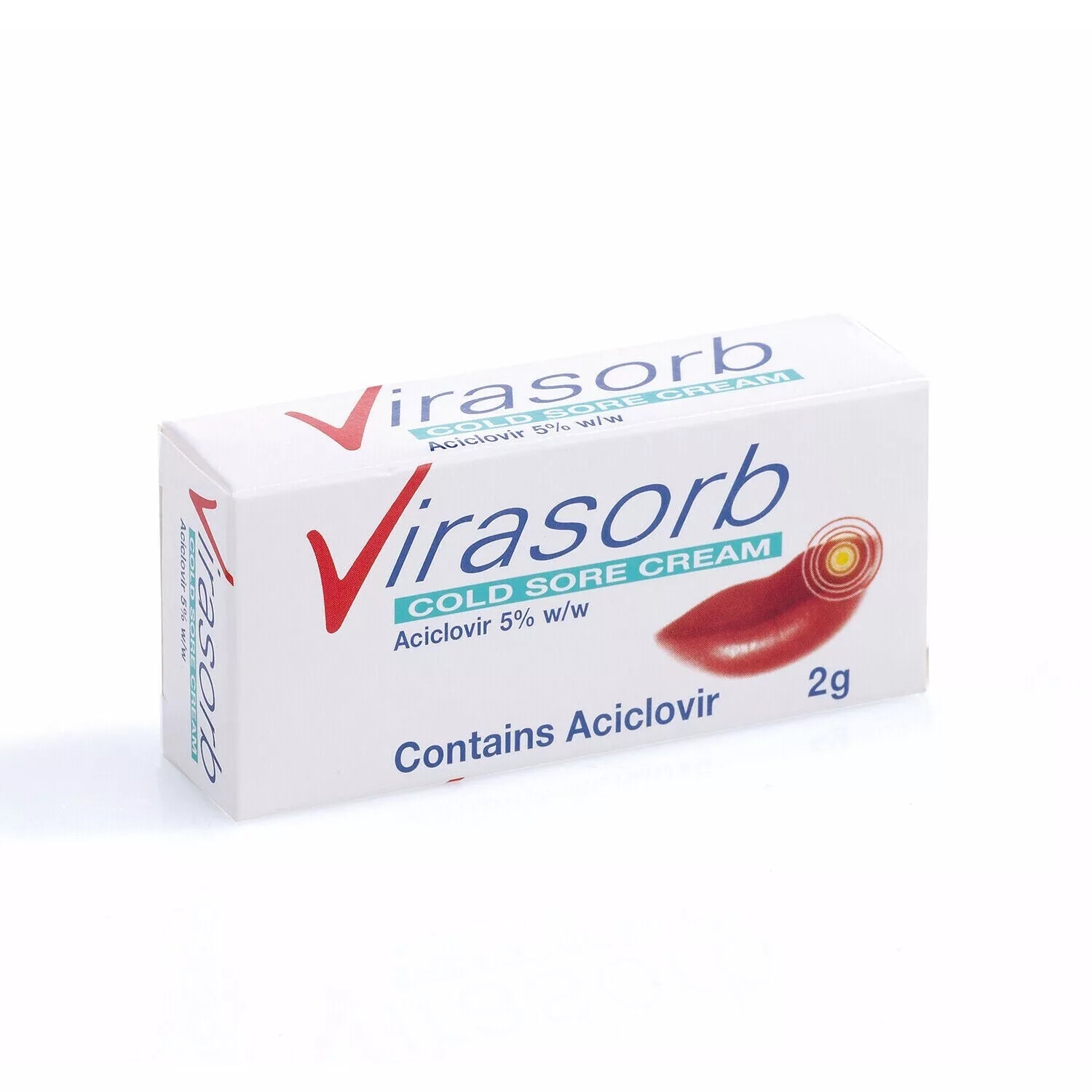 3 x VIRASORB 2G COLD SORE CREAM