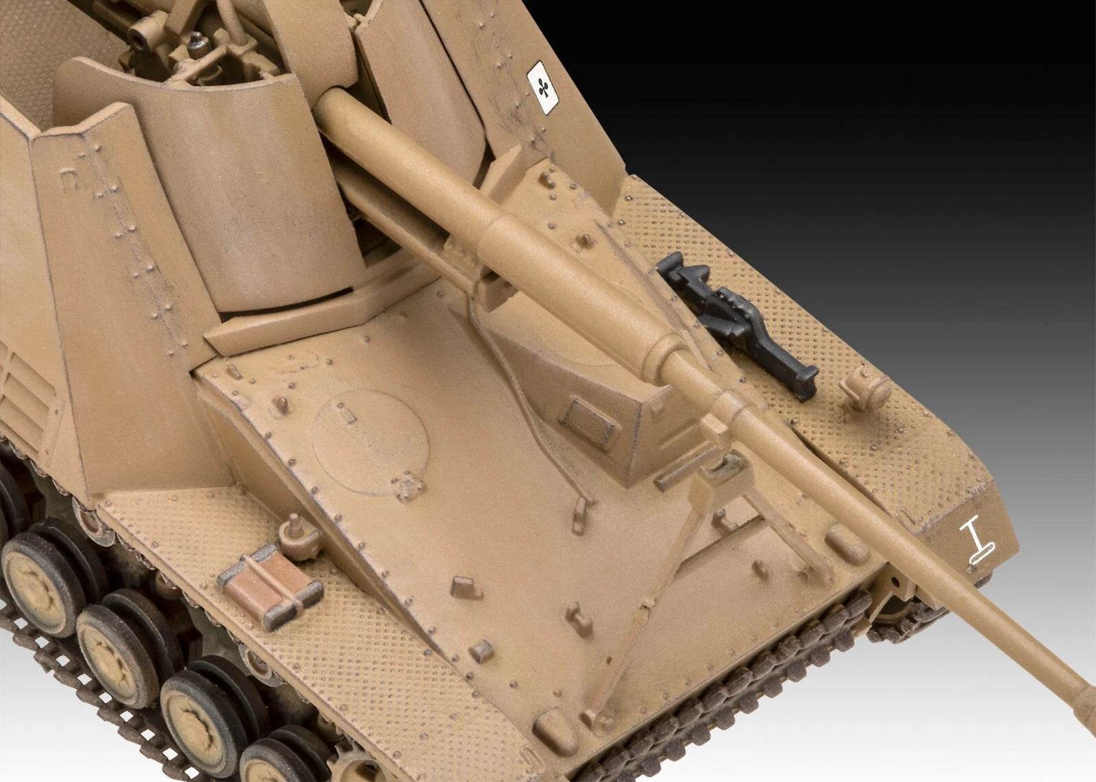1:72 Sd. KFZ 164 Nashorn Revell Model Kit: 03358 - Cloud Nine Stores