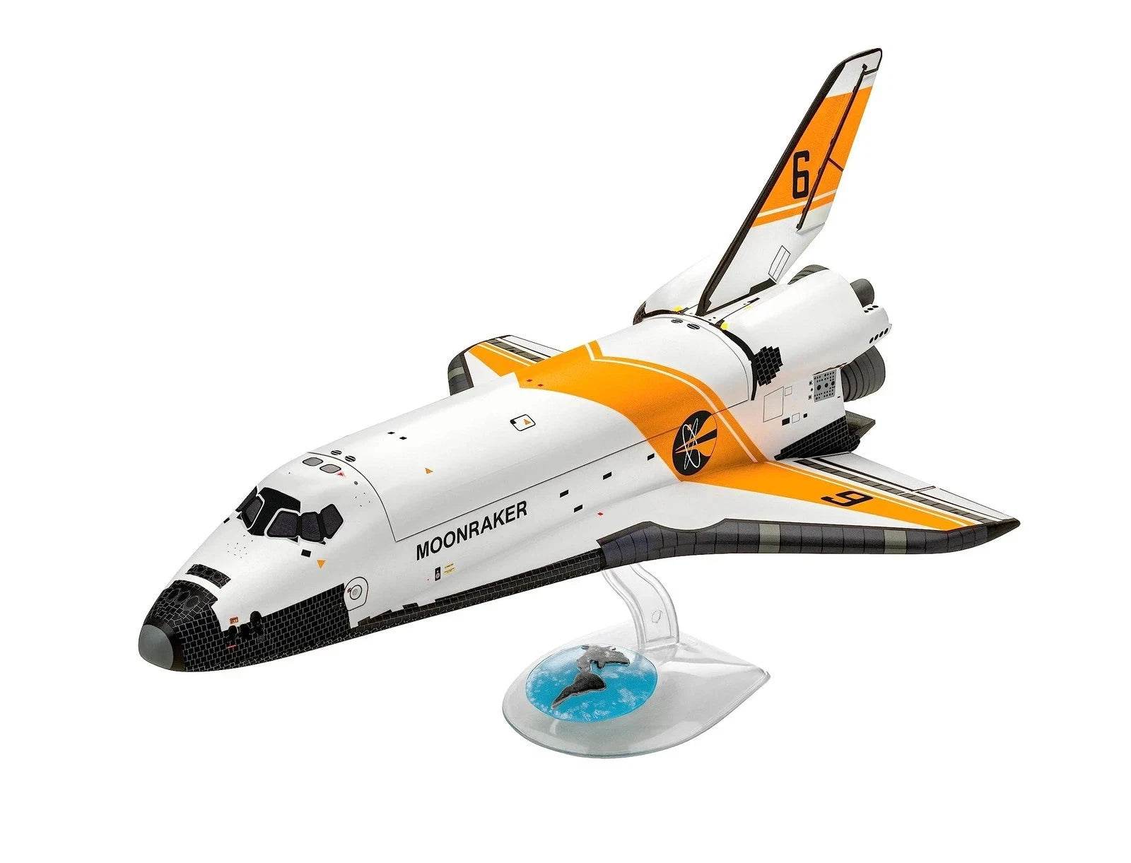 Revell James Bond 007 Moonraker Space Shuttle Model Kit Scale 1/144 - Cloud Nine Stores