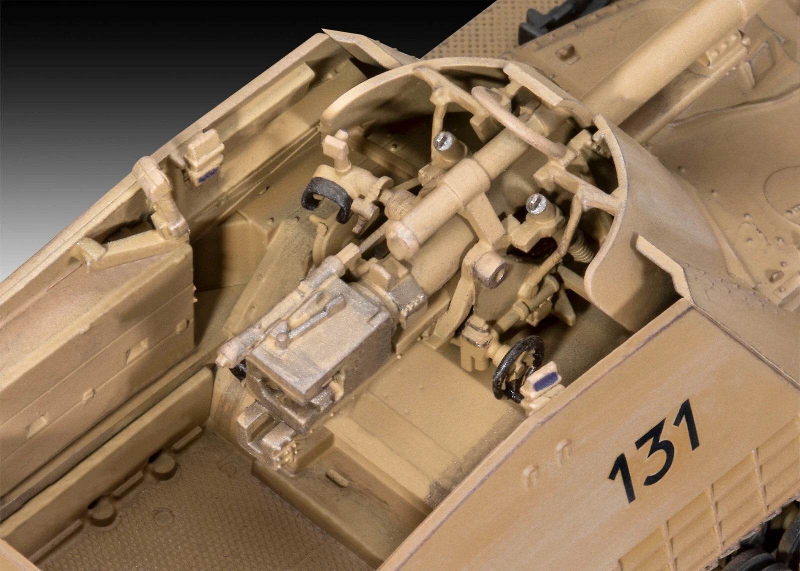1:72 Sd. KFZ 164 Nashorn Revell Model Kit: 03358 - Cloud Nine Stores