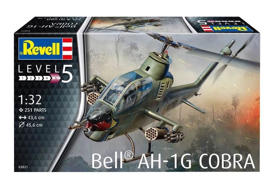 Revell 03821 1:32 Bell AH-1G Cobra - Cloud Nine Stores