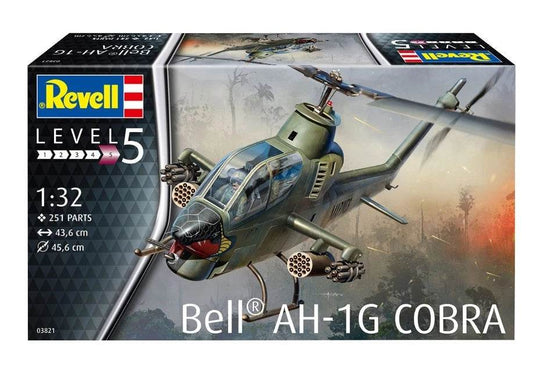 Revell 03821 1:32 Bell AH-1G Cobra - Cloud Nine Stores