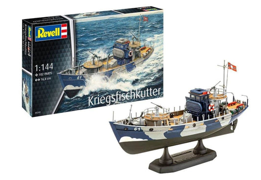 REVELL 05242 KFK (Kriegsfischkutter) 1/144 SCALE - Cloud Nine Stores