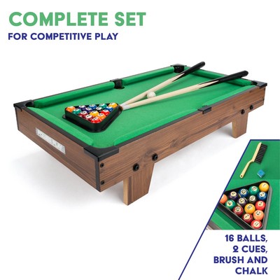 POWER PLAY 25 INCH POOL TABLE GAME