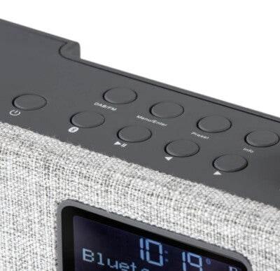 Akai A61029 DAB+/FM/Bluetooth Radio - Grey Fabric - Cloud Nine Stores