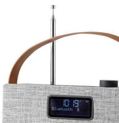 Akai A61029 DAB+/FM/Bluetooth Radio - Grey Fabric - Cloud Nine Stores