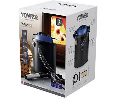 Tower T541000 TAV10 800W Ash Vacuum Cleaner - Cloud Nine Stores