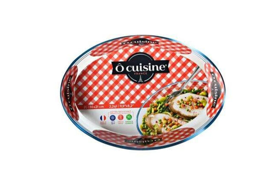 Ocuisine Oval Glass Roaster Dish 30x21cm - Cloud Nine Stores