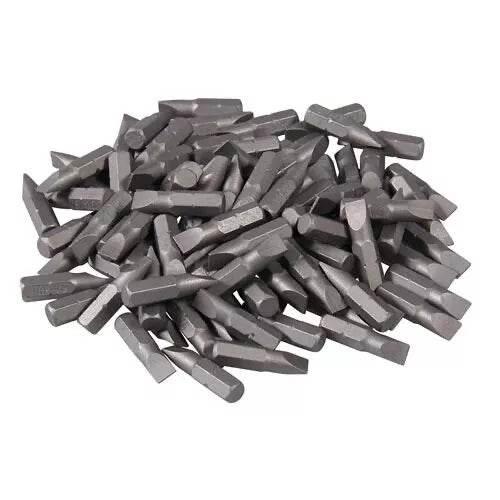 Silverline 100pk Cr-V Screwdriver Bits Slotted 7x25mm - Cloud Nine Stores