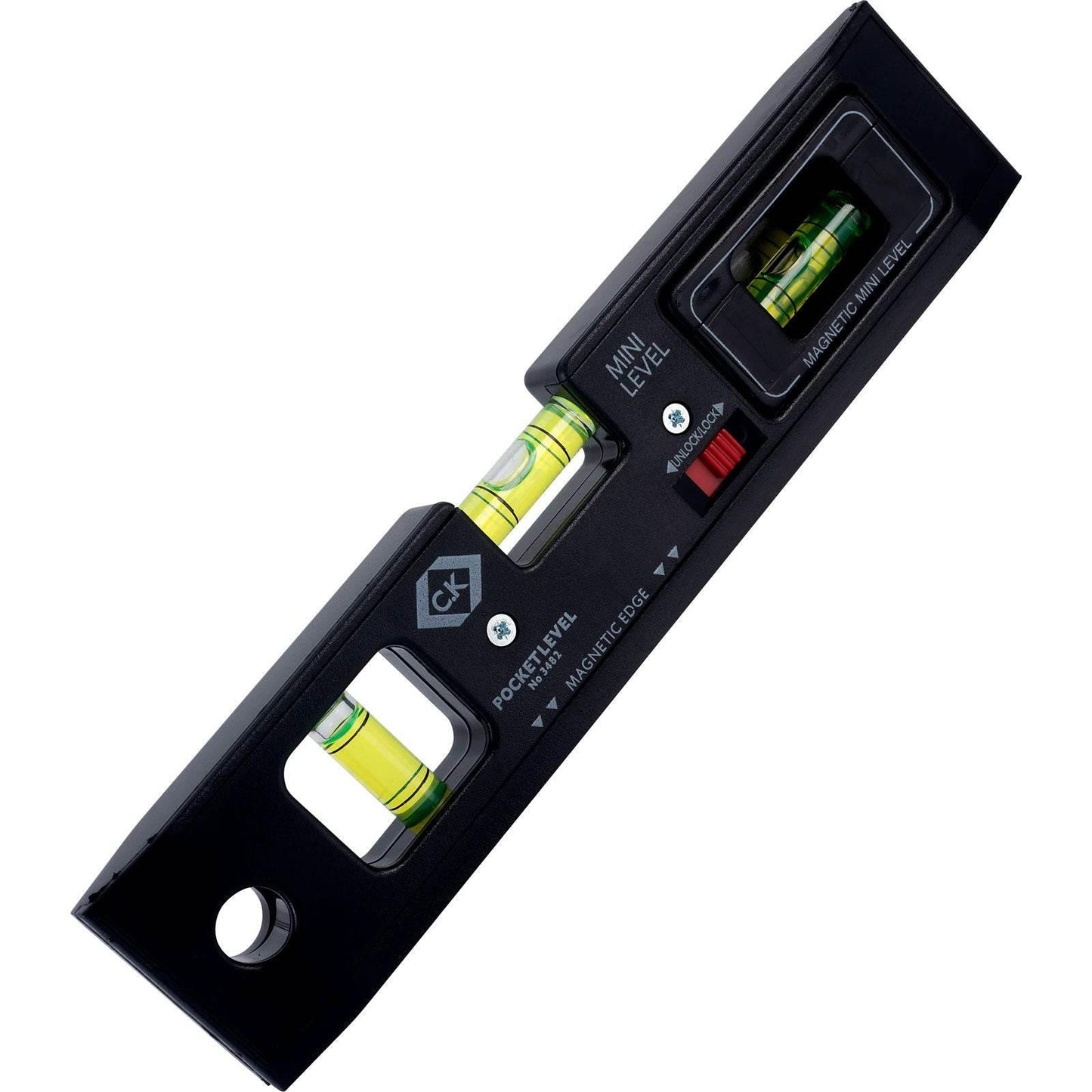 CK Tools T3482 Spirit Level Pocket 210mm with Free pencil - Cloud Nine Stores