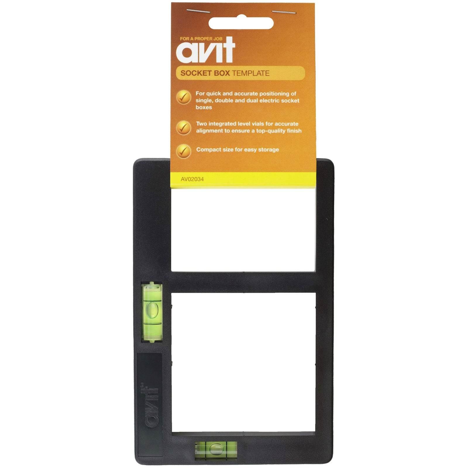 Avit AV02034 Socket Box Template - Cloud Nine Stores