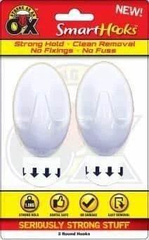 SAAO REMOVABLE HOOK ROUND X 2PC - Cloud Nine Stores