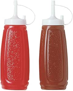 2 Sauce Bottles