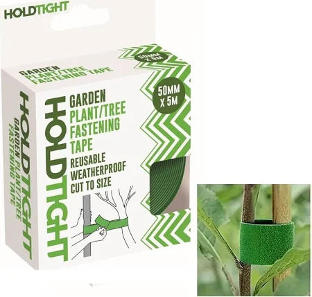 Plant Support Fastening Tape Hook and Loop Reusable Tape 50mm x 5m - Cloud Nine Stores