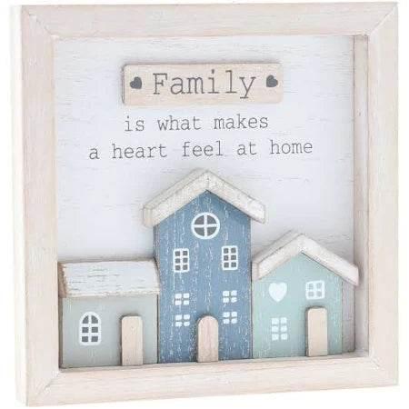 Love Lane Hanging Plaque Family - Cloud Nine Stores