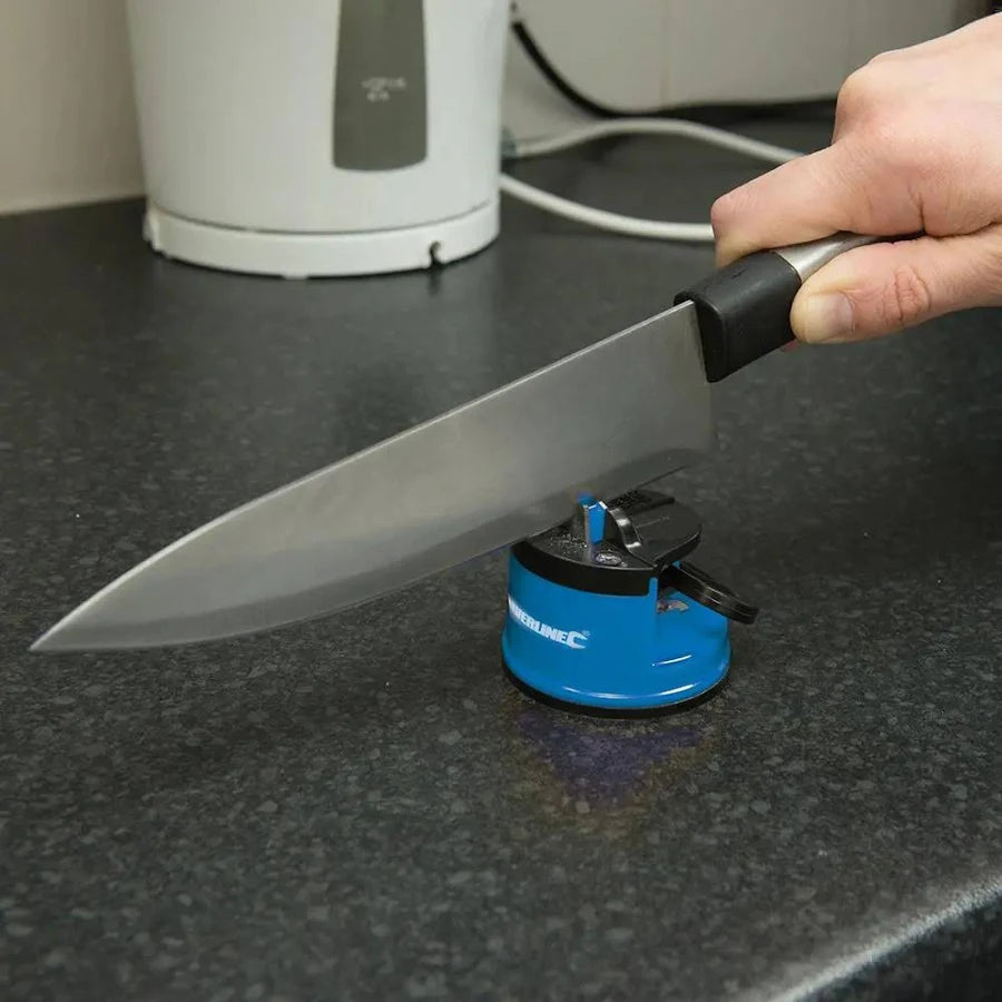 Knife Sharpener with Suction Base