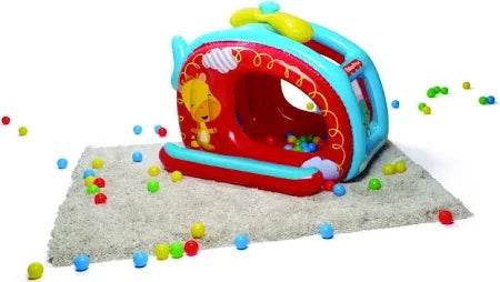 Fisher-Price Play Centre Activity Pool Helicopter Inflatable inc 25 Balls - Cloud Nine Stores