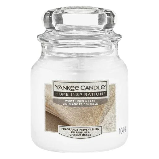 Yankee Candle Home Inspiration White Linen Lace 104 g