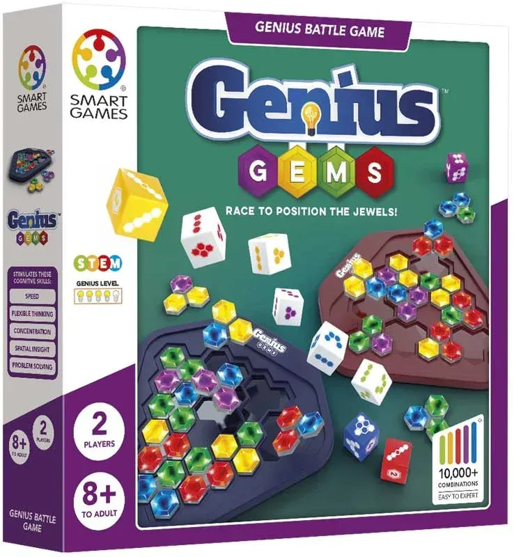 SMART GAMES - GENIUS GEMS - Cloud Nine Stores Cloud Nine Stores