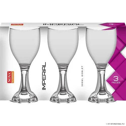 Nova Imperial Wine Goblets 300ml - Cloud Nine Stores