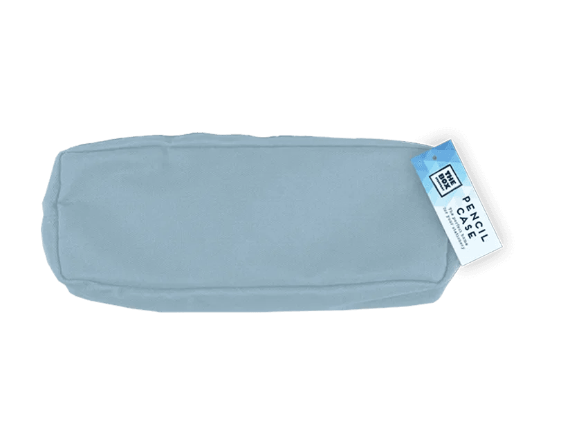 Pastel Plain Rectangle Pencil Case - Cloud Nine Stores