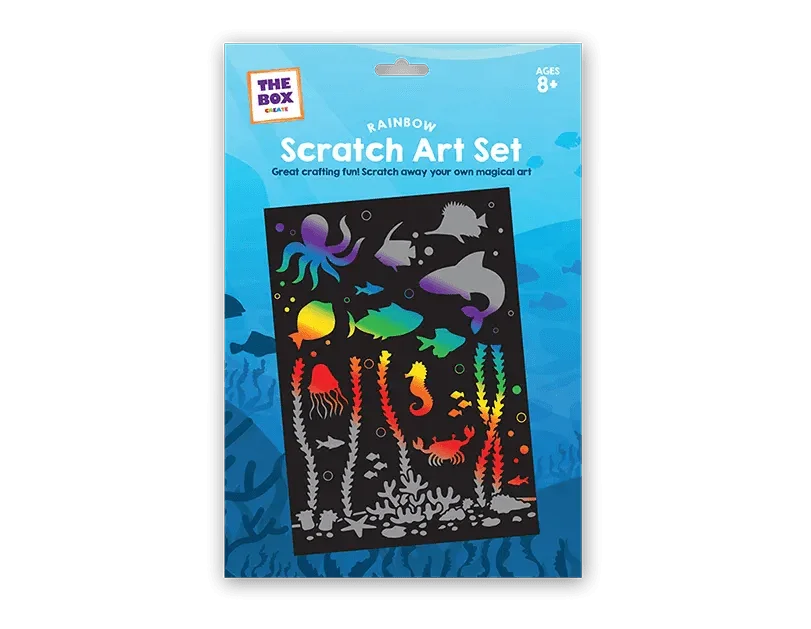 Scratch Art Rainbow Sea Life - Cloud Nine Stores