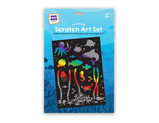 Scratch Art Rainbow Sea Life - Cloud Nine Stores