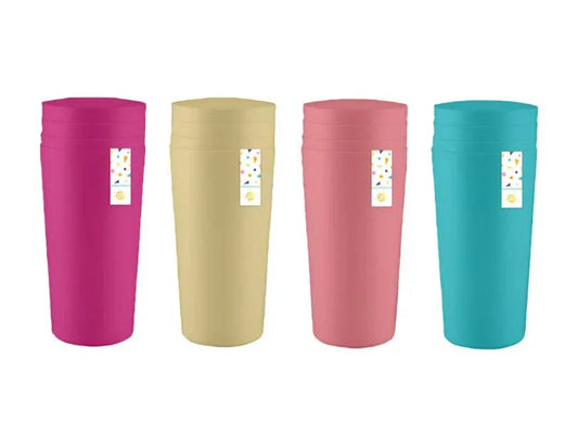 Summer Soft Touch Cups 4 Pack - Cloud Nine Stores