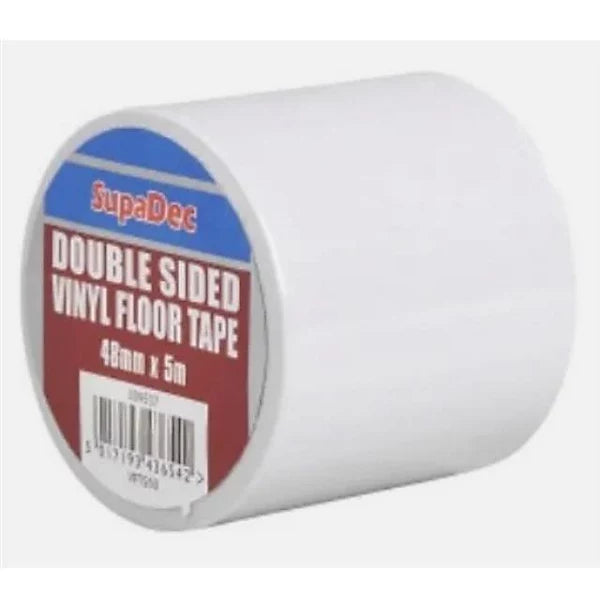SupaDec Double Sided Vinyl Floor Tape 48mm x 5m