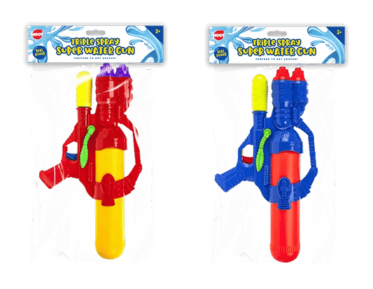 Super Pump Triple Spray Water Gun - Cloud Nine Stores