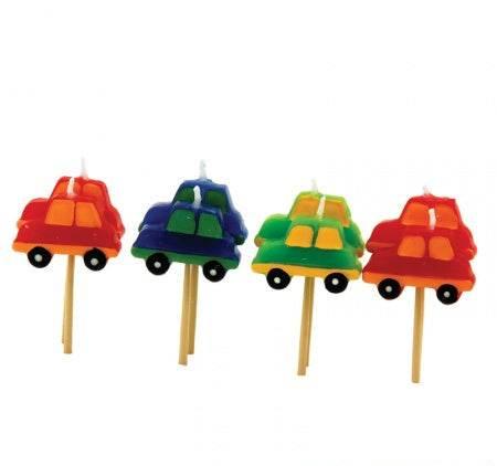 Tala 8 Cars Cake Candles - Cloud Nine Stores
