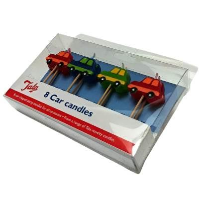 Tala 8 Cars Cake Candles - Cloud Nine Stores