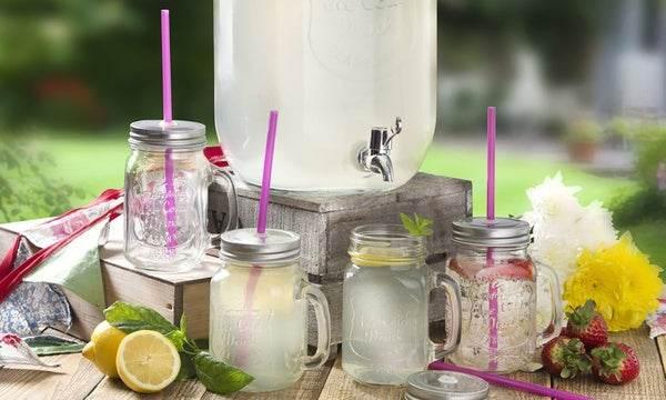 Swan SWKA8010N 8L Glass Beverage Dispenser Set - Cloud Nine Stores