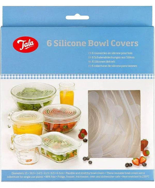 Tala Silicone Bowl Cover Set of 6 Lids - Cloud Nine Stores