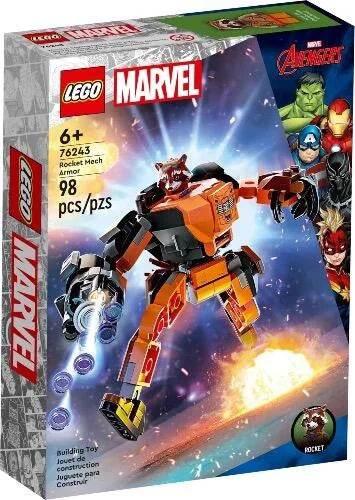 LEGO 76243: Marvel: Rocket Mech Armor - Cloud Nine Stores