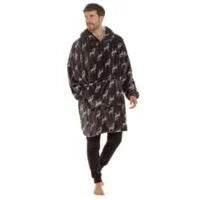 ADULTS STAG PRINT SNUGGLE HOODIE - Cloud Nine Stores