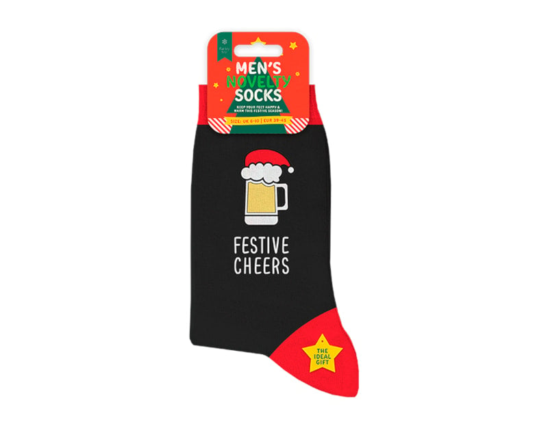 Mens Novelty Christmas Socks - Cloud Nine Stores