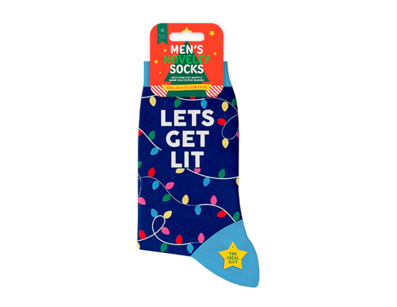 Mens Novelty Christmas Socks - Cloud Nine Stores