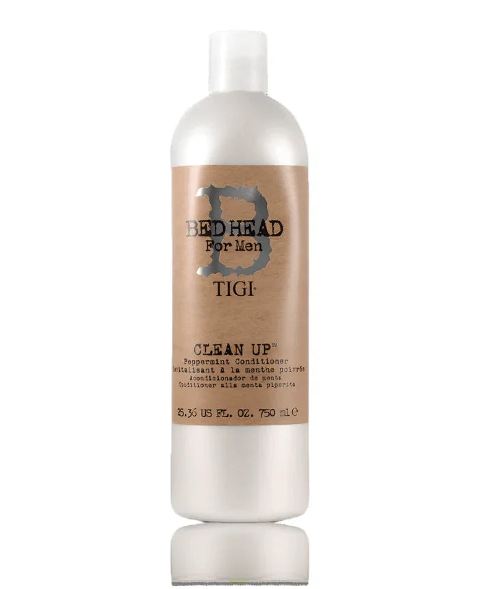 TIGI Bed Head For Men Clean Up Hair Conditioner 750ml - Cloud Nine Stores
