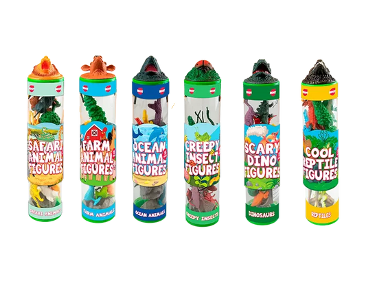 Mixed Animals Figure Tube