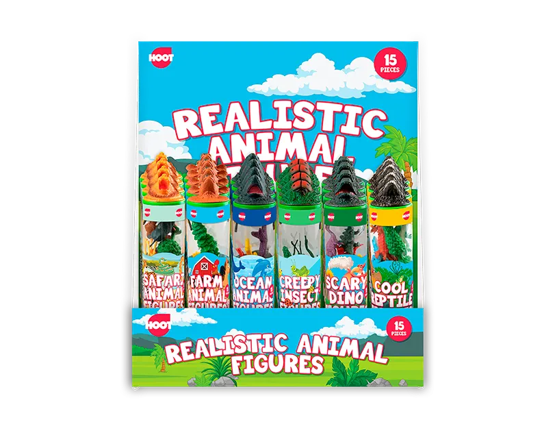 Mixed Animals Figure Tube