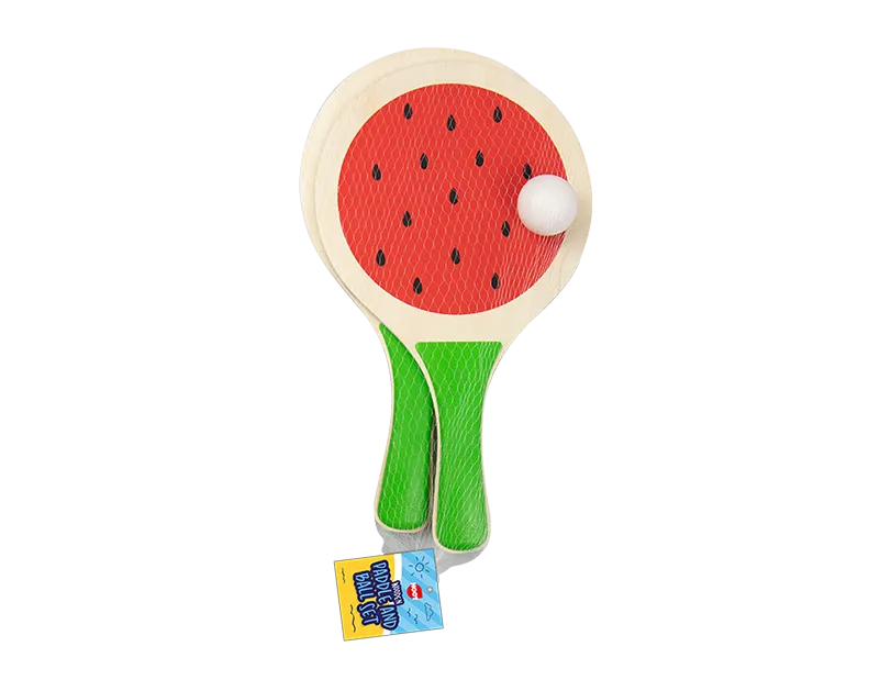 Wooden Paddle Set