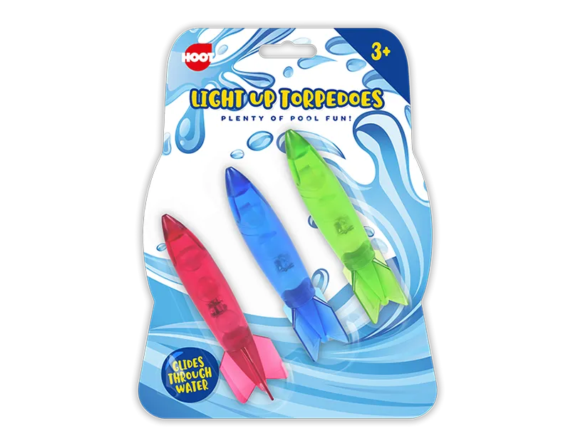 Light Up Torpedoes 3 Pack Cloud Nine Stores