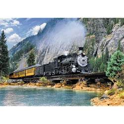 Trefl (37379) - "Mountain Train" - 500 pieces puzzle - Cloud Nine Stores