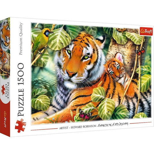 Trefl Two Tigers 1500pc - Cloud Nine Stores