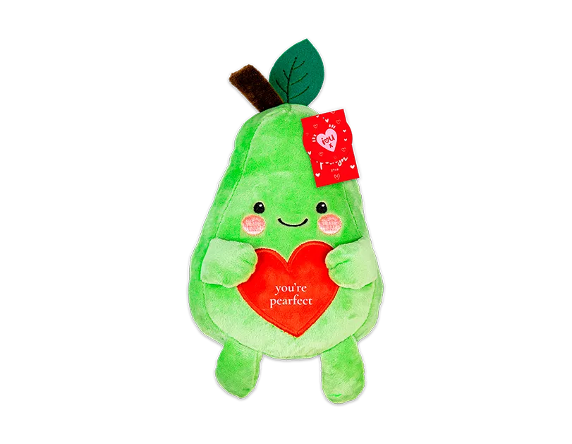 Pear Love Heart Plush 27cm Cloud Nine Stores
