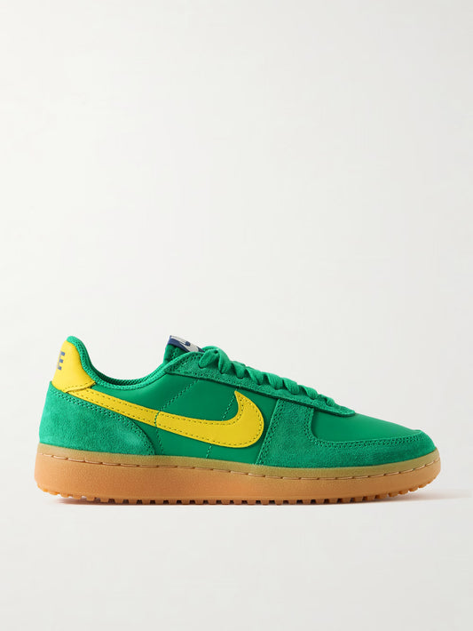 NIKE Field General leather and suede sneakers
