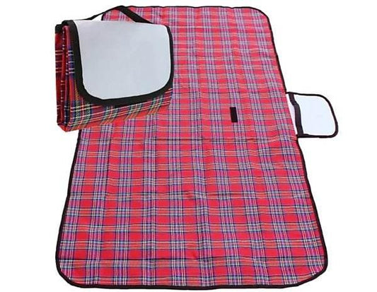 Picnic Rug Waterproof Folding – Outdoor Travel Camping Mat with Carry Handle - Cloud Nine Stores